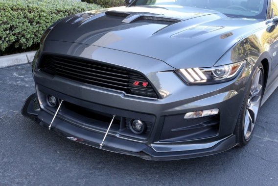 APR Performance Carbon Fiber Wind Splitter With Rods fits 2015-2017 Roush Mustang