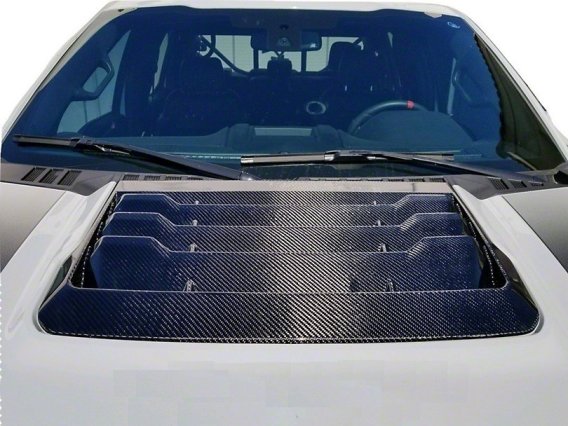 2017-2019 Ford Raptor APR Carbon Fiber Hood Vent CF-207005