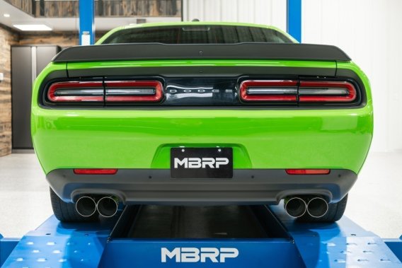 2017-2023 Challenger MBRP 5.7L/6.2L/6.4L Carbon Fiber Catback Exhaust