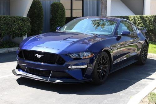 2018-2019 Ford Mustang With Performance Pack APR Carbon Fiber Front Splitter CW-201810