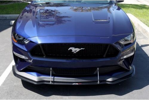 2018-2019 Ford Mustang With Performance Pack APR Carbon Fiber Front Splitter CW-201810