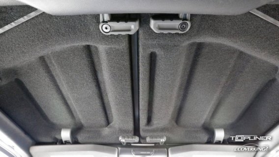 2011-2018 Jeep Wrangler JK 4 Door Molded Black Carpet Topliner