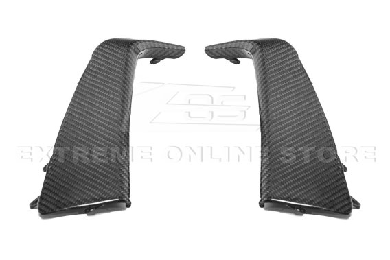 2019 C7 Corvette ZR1 Carbon Fiber Front Bumper Vent Brows Insert