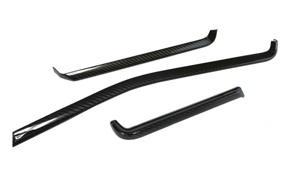 2020-2022 C8 Corvette Carbon Fiber Dash Infotainment Center Trim Package