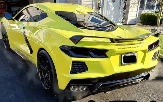 2020-2025 Corvette C8 Visible Carbon Fiber Z51 Spoiler From AGM