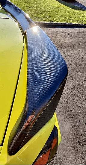 2020-2025 Corvette C8 Visible Carbon Fiber Z51 Spoiler From AGM