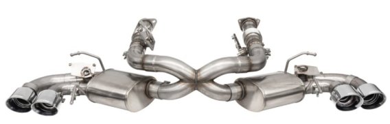 2020-2024 C8 Corvette 21100BLK 3" Cat-Back Exhaust System