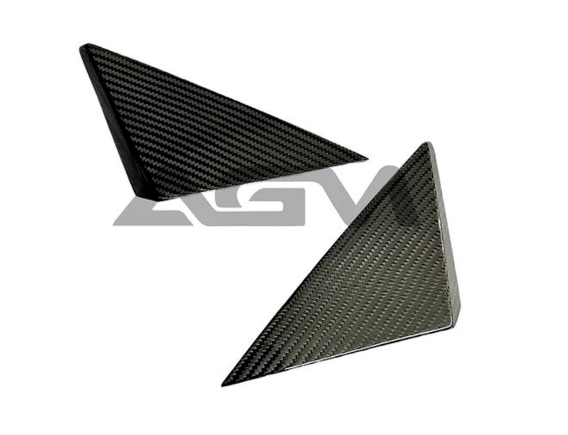 2020-2024 Corvette C8 AGM Carbon Fiber A/B Pillar Covers Pair