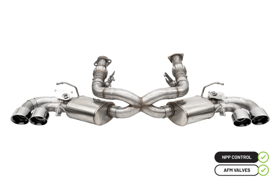 2020-2024 Corvette C8 Corsa 3" Quad Exhaust 21106