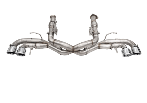 2020-2023 C8 Corvette Corsa 4-5-inch Valved Cat Back Xtreme Exhaust System w/Quad Tips