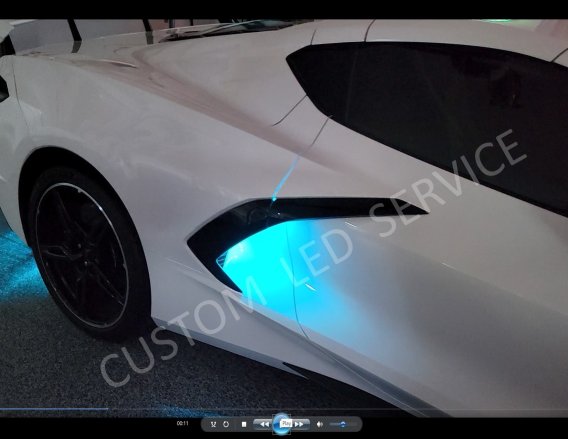 2020-2023 C8 Corvette Convertible Level 1 RGB LED System