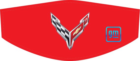 2020-2023 C8 Corvette Trunk Cover Galvano Flag Logo