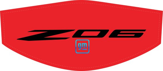 2020-2023 C8 Corvette Z06 Trunk Cover White Z06 Logo