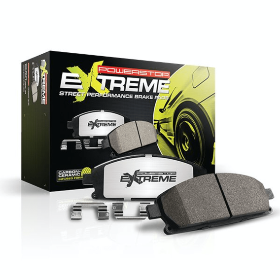 2020-2024 Corvette C8 Z51 Power Stop Street Performance Carbon Fiber Rear Brake Pads Set