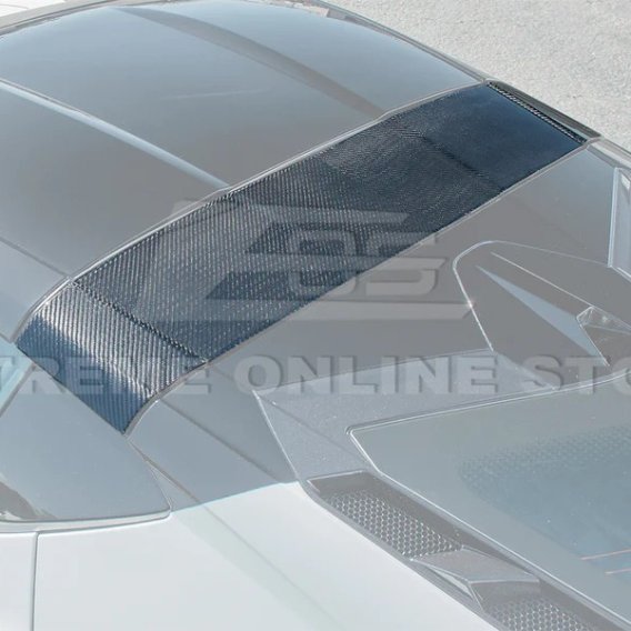 2020-2023 CHEVROLET CORVETTE C8 CARBON FIBER TOP ROOF PILLAR BOW