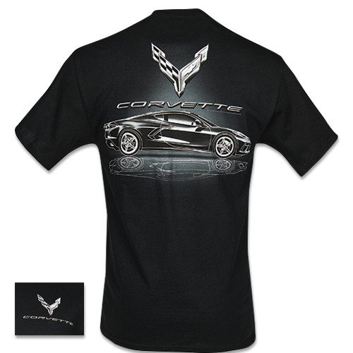 2020-2024 CORVETTE C8 METALLIC TONAL T-SHIRT