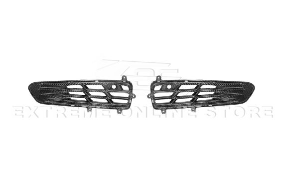 2023-2024 C8 Corvette Z06 Carbon Fiber Rear Bumper Grille Vents