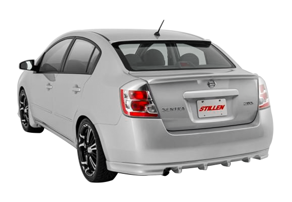 2007-2012 Nissan Sentra Rear Valance - 108068 Stillen Exterior Styling