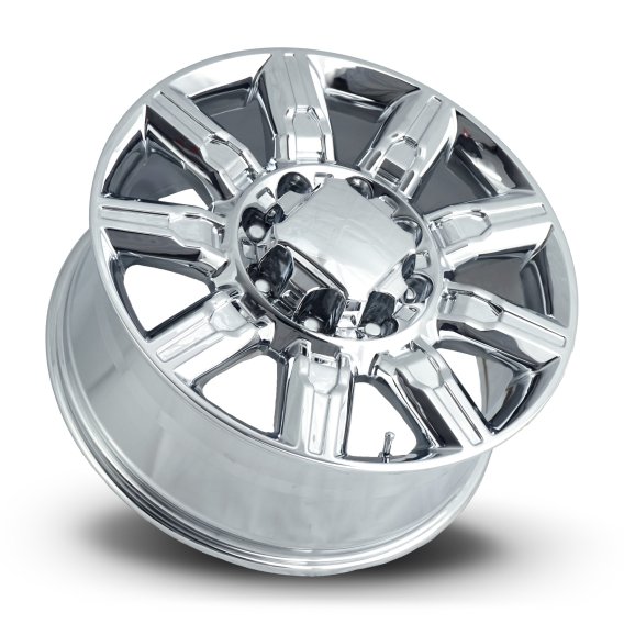 2011-2025 Silverado/Sierra 2500 HD AT4 Replica Wheels Chrome 20x8.5