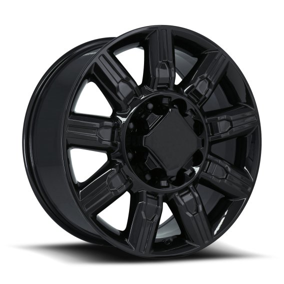 2011-2025 Silverado/Sierra 2500 HD AT4 Replica Wheels Gloss Black 20x8.5