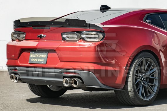 2016-2024 Camaro SS & ZL1 Rear Wing Smoke Tinted Wickerbill Spoiler