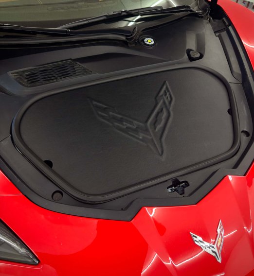 2020-2025 C8 Corvette Leather Frunk Storage Cover