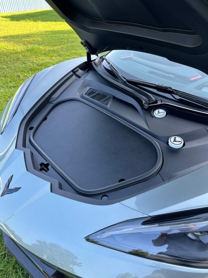 2020-2025 C8 Corvette Leather Frunk Storage Cover