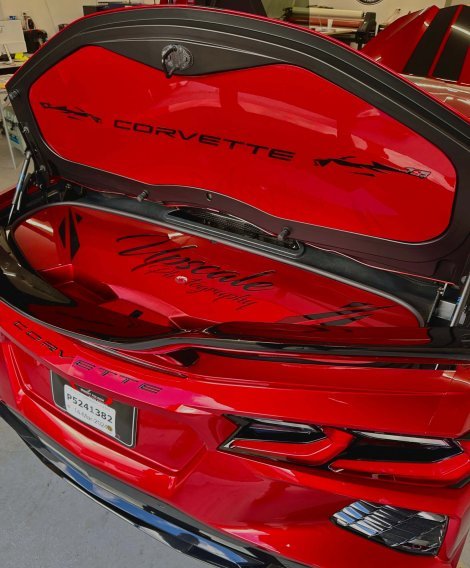 2020-2024 Corvette C8 Painted Trunk Cover