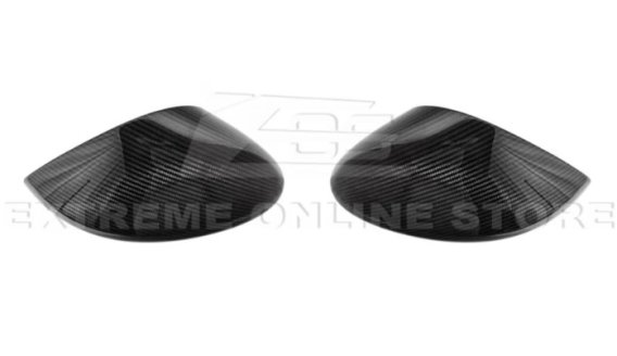 2021-2024 Ford Mustang Carbon Fiber Mach-E Mirror Overlays