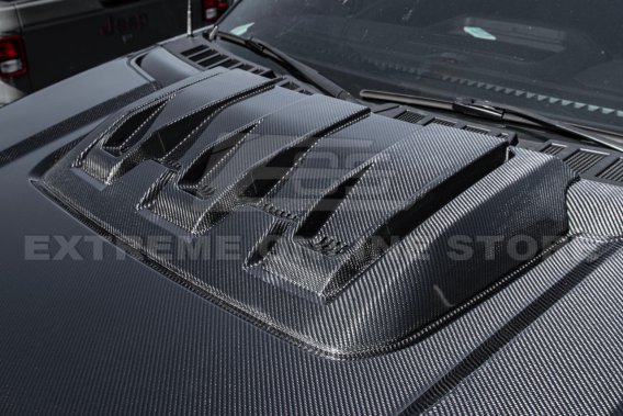 2021-Up Raptor Ford F-150 Carbon Fiber Hood Cover with Vent