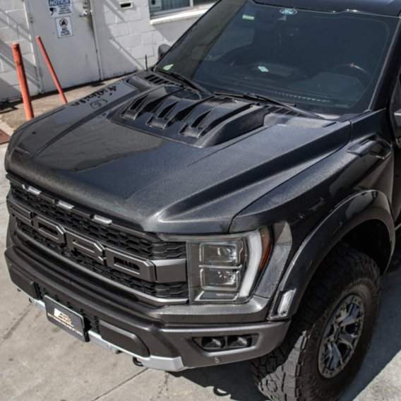 2021-Up Raptor Ford F-150 Carbon Fiber Hood Vent