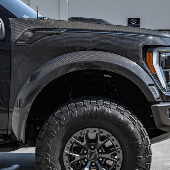 2021-Up Raptor Ford F-150 Front Side Fender Flares