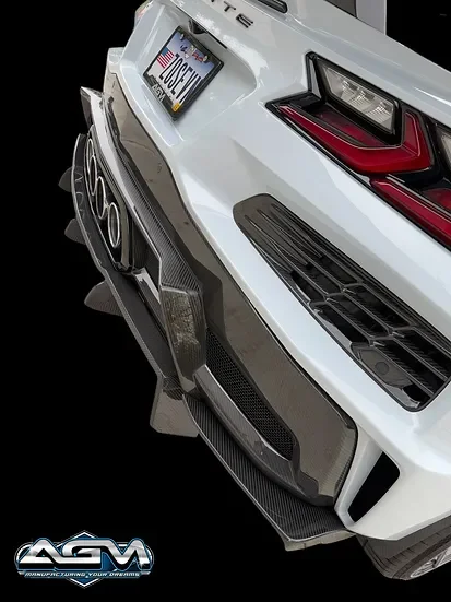 2022-Up Corvette C8 Z06/ERay Diffuser Blades