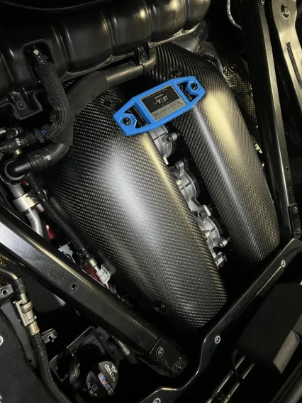 2023-2025 Corvette C8 Z06 Matte Finish Carbon Fiber Intake Manifold Cover