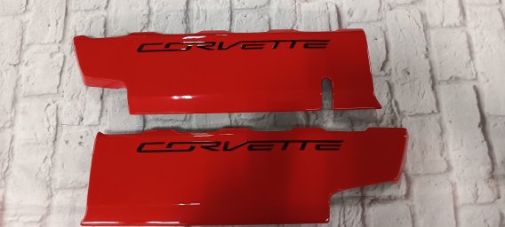 2014-2019 C7 Corvette Painted Fuel Rail Covers