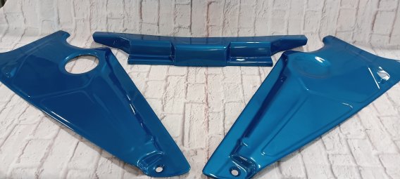 2020-2024 C8 Corvette Painted 3pc Engine Bay Fender Covers