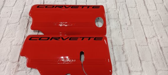 C5 Corvette Painted Fuel Rail Covers