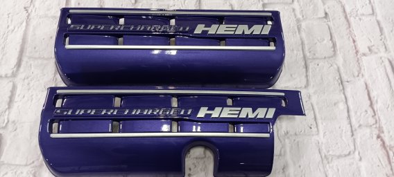 2015-2023 Challenger Hellcat SRT Painted Engine Fuel Rail Covers