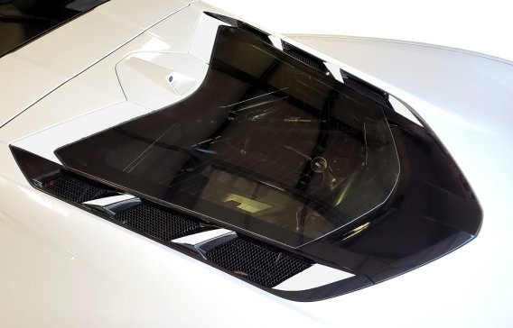 2020-2023 C8 Corvette Rear Window Shadow Accents - 8pc - Gloss Gold