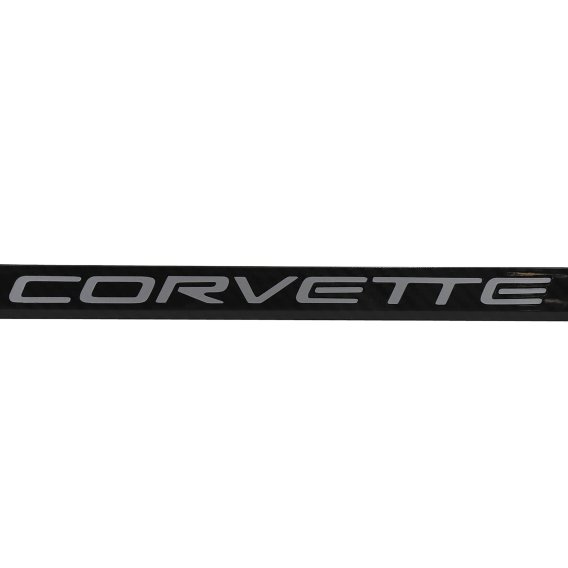 1997-2004 C5 Corvette License Plate Frame Carbon Fiber W/Silver Script