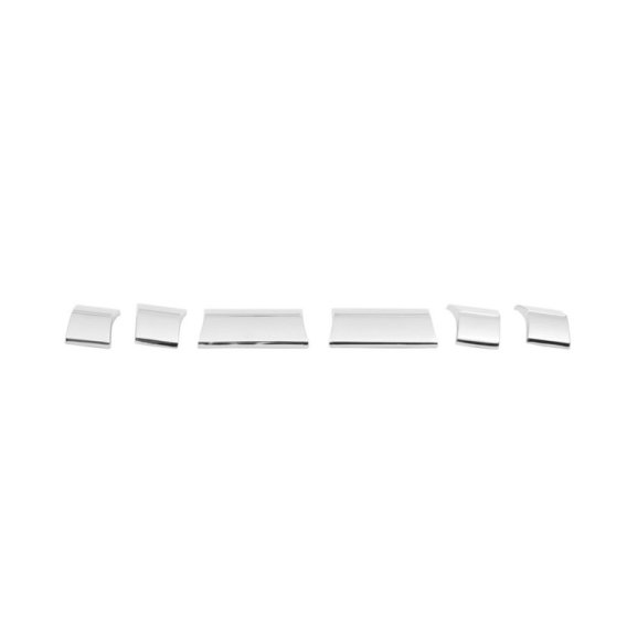 1962 Full-Size Chevrolet Rear Panel Trim Bar 7 pieces