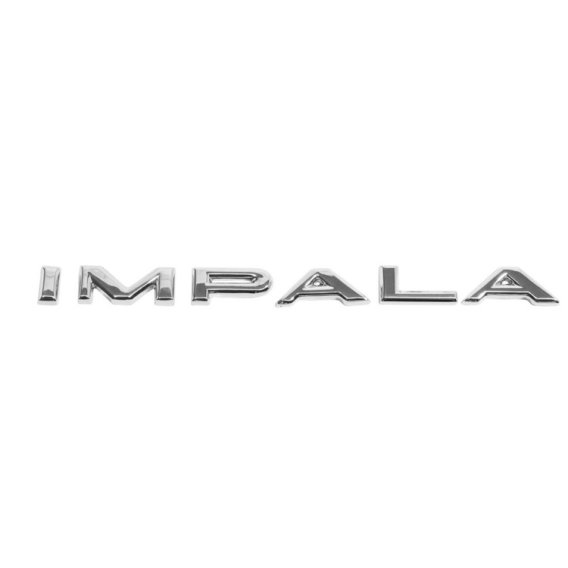 1964 Impala Rear Quarter Letters, "Impala", Sold as a Set