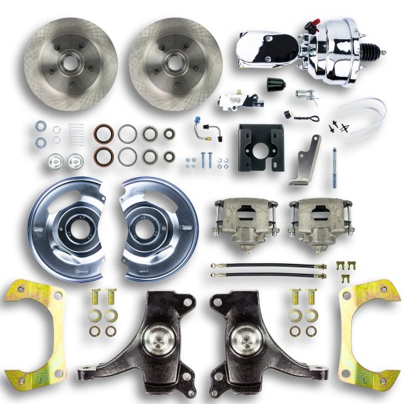 1967-1970 Chevrolet C10 Suburban  Brake Conversion Kit The Right Stuff TDC6725DX