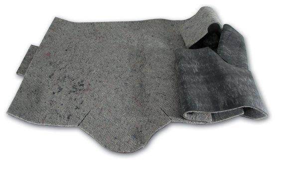 1963-1967 C2 Corvette Carpet Insulation Kit Rear Coupe