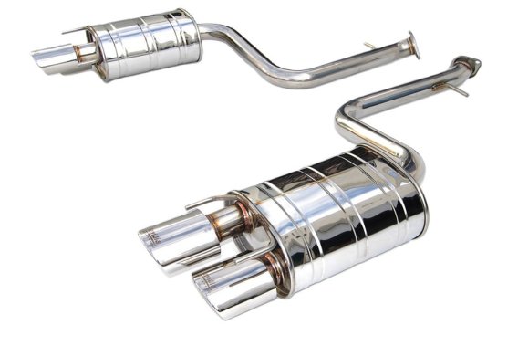 Invidia 15+ Lexus RC350/200T Stainless Steel Quad Rolled Tip Axle-Back Exhaust