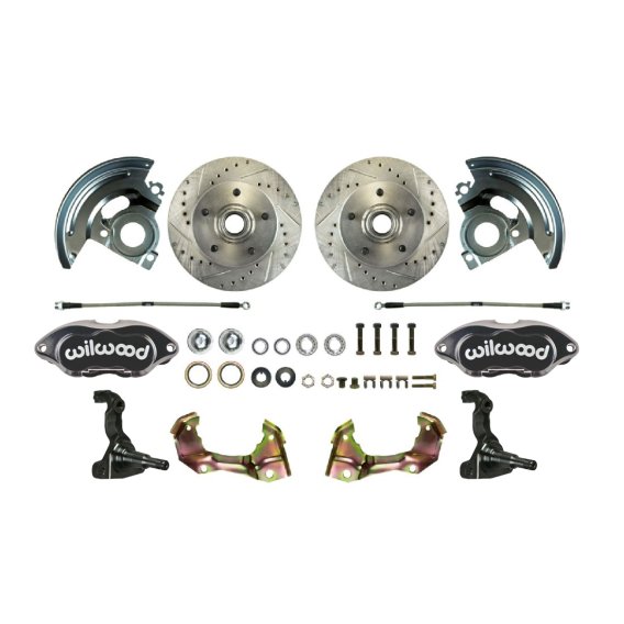 1970-1972 Chevrolet Monte Carlo Front Brake Conversion Kit The Right Stuff AFXWK32S