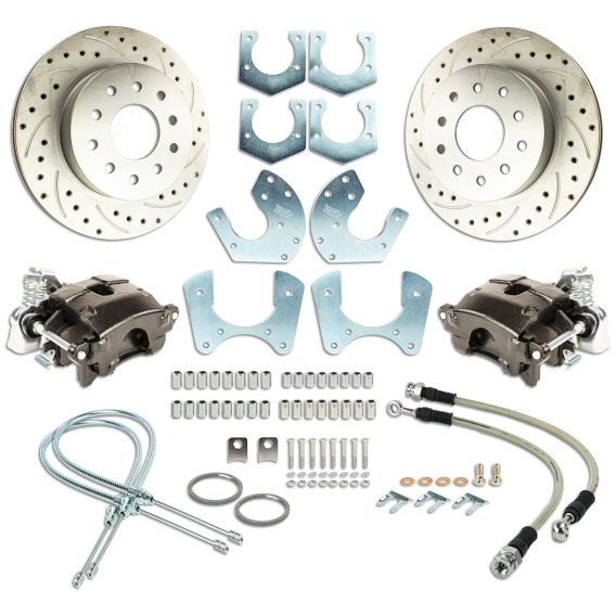 1970-1977 Chevrolet Monte Carlo Rear Brake Conversion Kit The Right Stuff ZDCRD02S