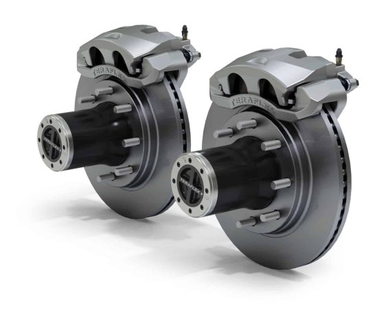 Fits Jeep JK Front 8-Lug Full-Float Locking Hub Conversion Kit and Big Brake Kit 07-18 Wrangler J...