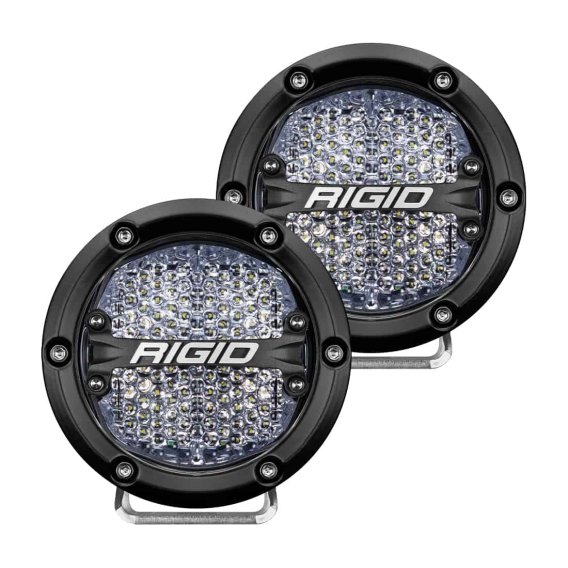 360-Series 4 Inch Led Off-Road Diffused White Backlight Pair RIGID Industries 36208