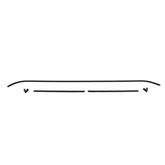 1962-1965 Chevy II and Nova Hardtop Rear Window Trim, 5 pieces